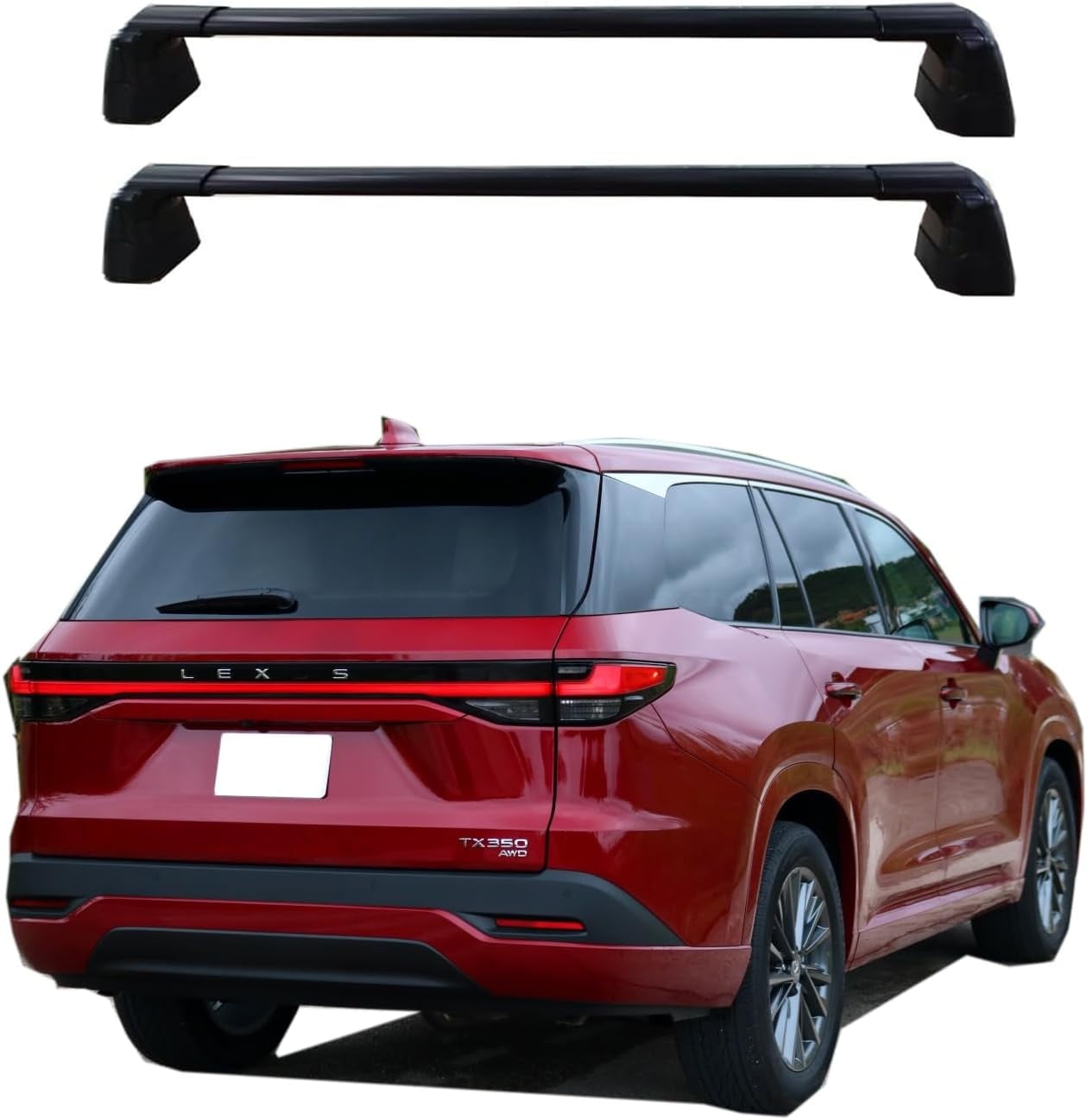 2PCS Accessories Fit For Infiniti QX60 2022-2024 Lockable Roof