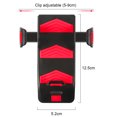 thumbnail image 2 of 4 en 1 bicicleta teléfono cargador soporte faro ciclismo luz (rojo 4000 mAh), 2 of 4