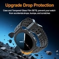 thumbnail image 4 of Funda Protectora con Protector de Pantalla Landhoo para Samsung Galaxy Watch 8, 4 of 7