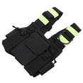 thumbnail image 4 of Paquete de pecho para walkie talkie, chaleco universal para walkie talkie, bolsa colgante para walkie talkie, arnés, bolsa para el pecho, instalación sin esfuerzo, 4 of 8