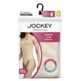thumbnail image 5 of Jockey® Essentials Women's Slimming Thong Back Bodysuit, Seamfree Shapewear, All Over Smoothing, Sizes Small-3XL, 5670, 5 of 6