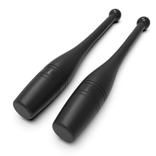 Synergee 5 Lb Indian Club - Pair Of Power Clubs - Exercise Weight Club Bells - Grip And Forearm Strength Trainer
