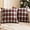 Red and White, variant on AIOE Pack of 2 Christmas Plaid Decorative Throw Pillow Covers Scottish Tartan Cushion Case for Farmhouse Home Holiday Decor Red and White 16x16 Inch