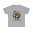 thumbnail image 2 of Racoon Drink Beer Live Fast And Eat Trash Vintage T-Shirt, 2 of 2
