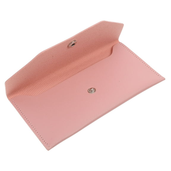 LOLIPPYY Certificate Holders Travel Document Organiser Pink Storage for Employee Cards 1Set