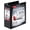 Black, variant on Cardinal Premier EasyOpen ClearVue 1" 3-Ring View Binders D-Ring White 12/Carton (10300CBVS)