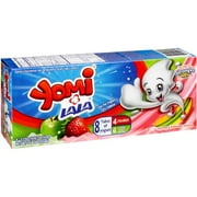 Lala: Low Fat Yogurt Strawberry & Green Apple 4 Tubes Ea. 2.25 Oz. Ea Yomi, 18 oz