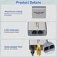 thumbnail image 4 of Divisor Ethernet 1 A 2 Conmutador Gigabit Ethernet de Alta Velocidad Divisor LAN RJ45 de Internet de 2 Puertos para Cable Cat5/5e/6/7/8, 4 of 5
