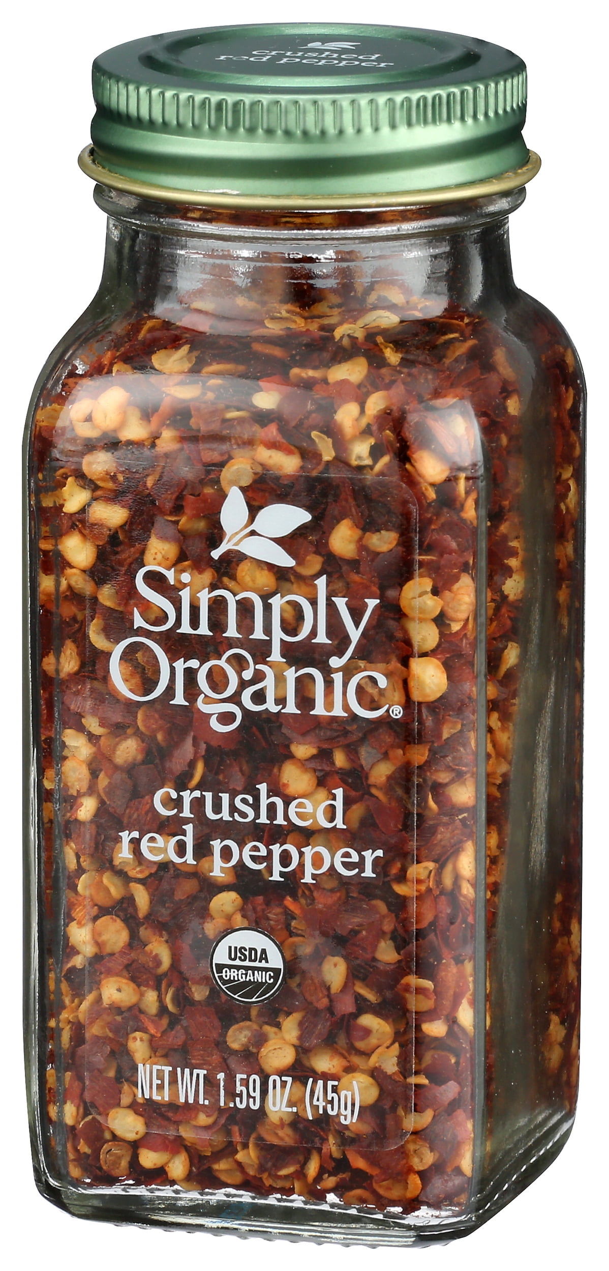 Pack of 6, Simply Organic Crushed Red Pepper, 1.59 oz