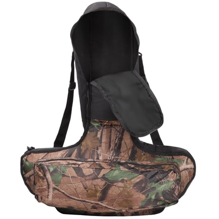 Crossbow Bag for Archery Training and Hunting Waterproof Camo Oxford Fabric Bow Arrow Organizer with Soft Padded Lining Large Capacity