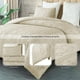 thumbnail image 3 of Juego de Funda Duvet Bluelander para Edredon Queen 2 Fundas de Almohada Beige, 3 of 5