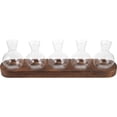 thumbnail image 1 of AURARMLET 5 Vases Glass Terrarium Bowl Perfect for Home and Office Use in Simple Beauty, 1 of 8