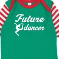 thumbnail image 4 of Inktastic Future Dancer Childs Dancing Girls Long Sleeve Baby Bodysuit, 4 of 5