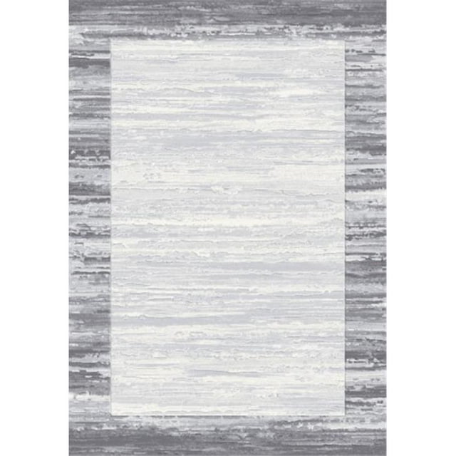 Dynamic Rugs EC710791387696 Eclipse Rugs, Grey - 6.7 x 9.6 in.