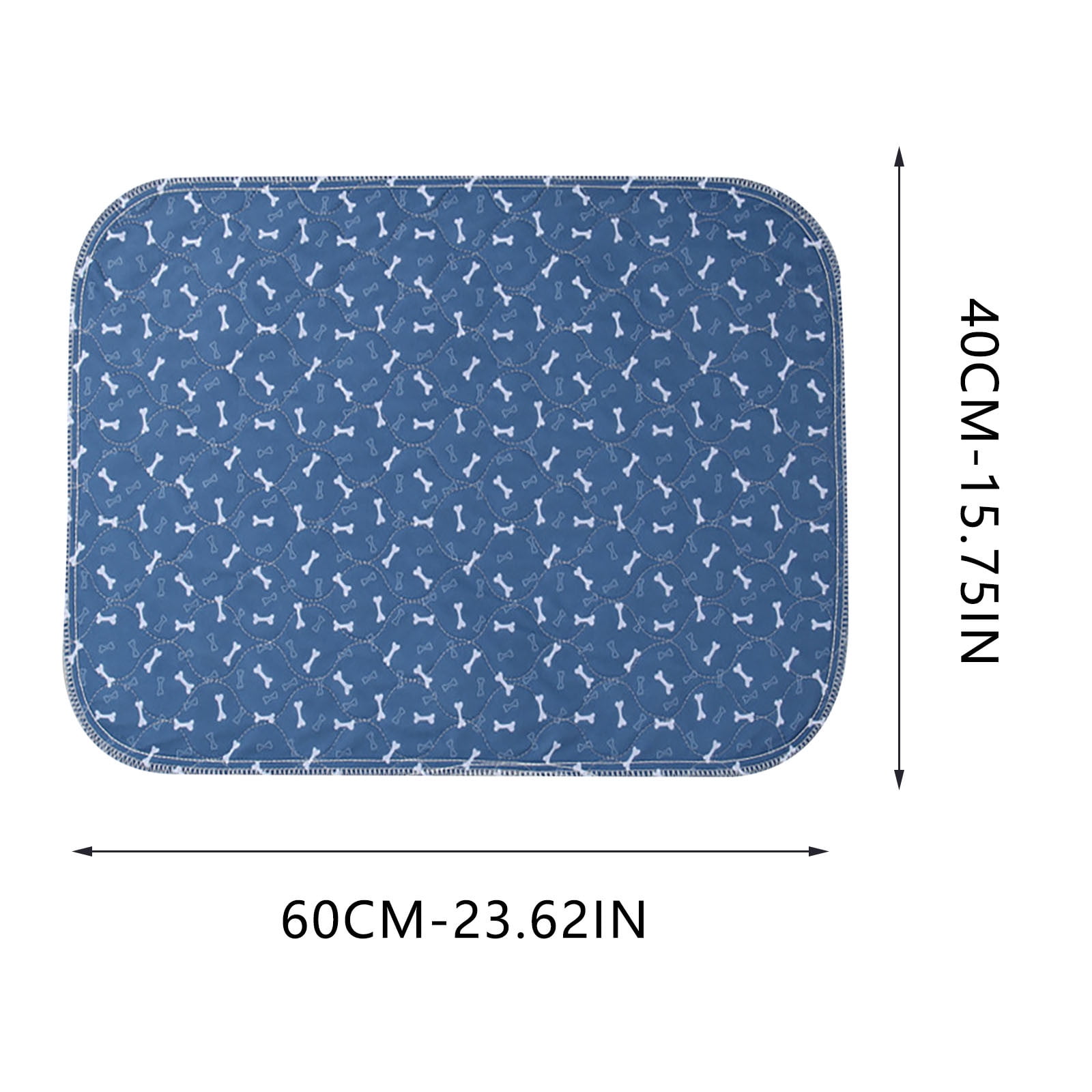 Lunxisen 2 Pcs Pee Pads with Pheromones, Puppy Pad Reusable Pet Pee Pad, Leak-Proof Washable Pee Pads for Cats and Dogs, Easy to Clean(40*60cm)