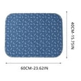 thumbnail image 3 of FAMTKT Washable Pee Pads for Dogs Reusable Puppy Pads Pet Training Pads, Waterproof Dog Pee Pads for Couch, Crate, Potty Training Indoor Pads Mat Pet Supplies, 3 of 5