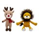 thumbnail image 1 of Peluche con renos de peluche, 2 unidades, 30 — 33 cm, para niños, 1 of 2