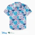 thumbnail image 1 of Disney Mens Shirts Lilo & Stitch Graphic Polo Down Floral Shrit Family Matching Summer Outfits, 1 of 5