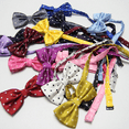 thumbnail image 5 of Men's bow tie polka dot self tie bow tie and pocket square classic business tuxedo wedding bow tie, 5 of 5