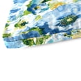 thumbnail image 5 of Jordan Manufacturing 48" x 18" Lensing Jungle Multicolor Floral Rectangular Outdoor Settee Swing Bench Cushion with Ties, 5 of 14