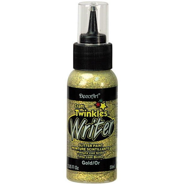Craft Twinkles Glitter Paint Writer 2ozgold
