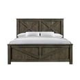 thumbnail image 4 of Picket House Furnishings Memphis King Panel Bed in Grey, 4 of 6