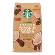 Starbucks Toasted Coconut Mocha, Light Roast, Ground, 11 oz