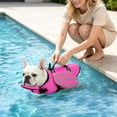 thumbnail image 3 of Dog Life Jackets, Dog Life Vests for Swimming, Beach Boating with High Buoyancy, Puppy Life Vests for Swimming for Small Medium Dogs, M, 3 of 10