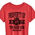 thumbnail image 3 of Star Wars - Property Of The Dark Side - Women's Short Sleeve Classic Fit Tee, 3 of 5