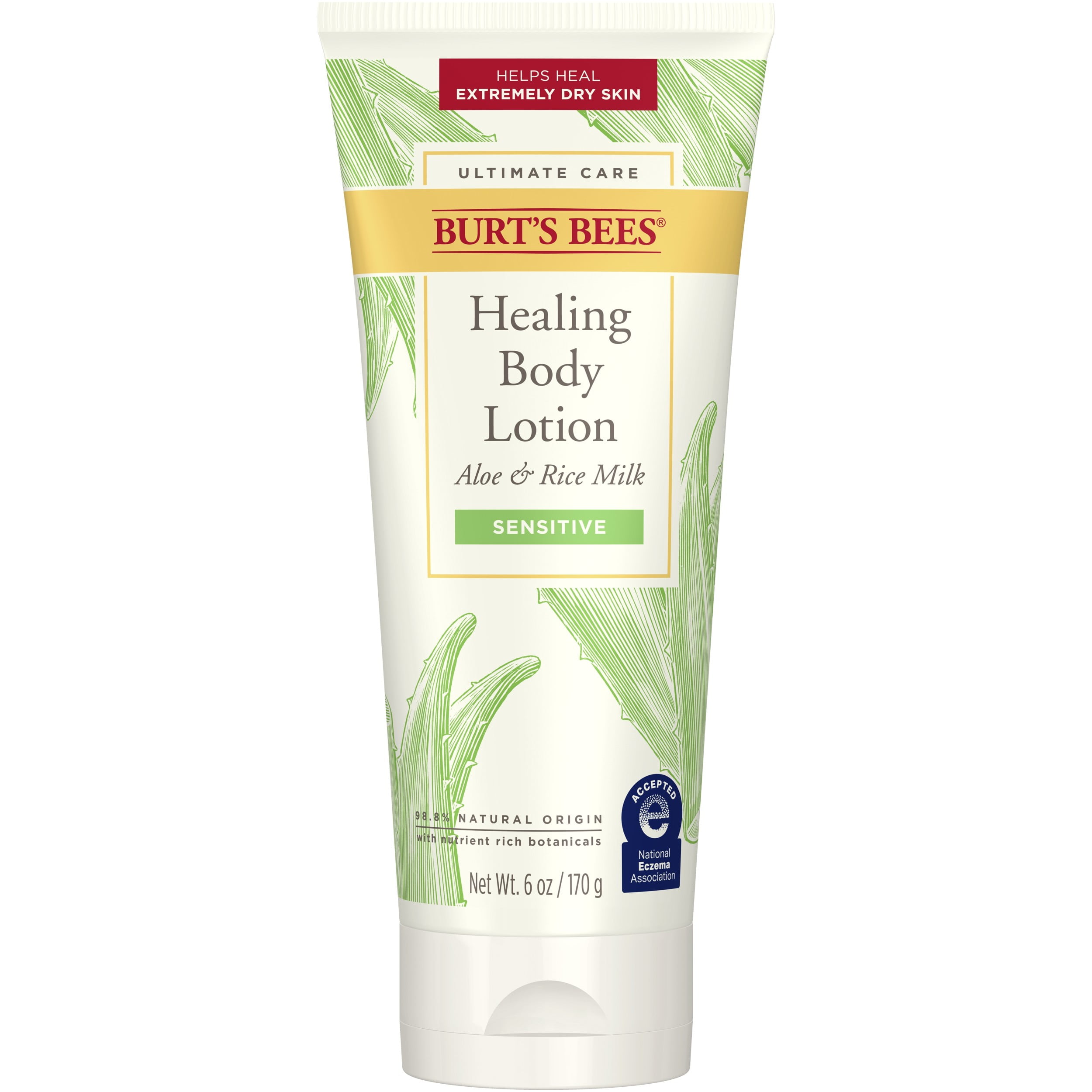 Ultimate Care Sensitive Body Lotion, Aloe and Vitamin E Rice Milk, 6 oz - Walmart.com