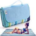 thumbnail image 1 of Manta de pícnic impermeable para exteriores FashionLive, 203 x 203 cm, 1 of 7