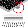 thumbnail image 5 of 4 piezas de aleación de aluminio en forma de Z, conjunto de soportes de montaje del panel solar Feliz Sencillez, 5 of 5