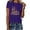 C-Purple480, variant on DHFJKG Carnival T Shirts For Women Short Sleeve Graphic Tee Festive Celebration Top Comfortable Casual Shirt For Ladies Summer Stylish Tops