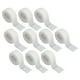 thumbnail image 1 of 10 rollos de cinta adhesiva cohesiva elástica transpirable para escribir, 1 pulgada x 2 yardas, color blanco, 1 of 8
