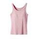 thumbnail image 5 of TaTaai Women's plus size tank top with built-in bra, ribbed texture, solid color, casual comfortable, sleeveless pullover, perfect for loungewear, daily wear & layering Gift, 5 of 9