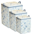 thumbnail image 6 of Clothing Storage Bins with Lids,Comforter Storage Bag,Collapsible Stackable Storage Bins,Heavy Duty Moving Bags - Storage Containers for Clothes,Blanket,Toy & Stuffed Animal, 6 of 6