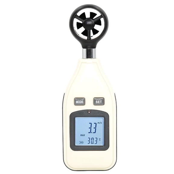 Zeiwohndc Handheld Airflows Tester ABS Wind Speed Detectors for Meteorology Enthusiasts