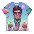 thumbnail image 4 of Scarface T-Shirts for Men, Casual Crew Neck Tee Shirts, Unisex Short Sleeve Tops, S-3XL, 4 of 7
