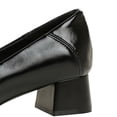 thumbnail image 2 of Women Pointed Toe High Heels Block Heel 4CM Fashion Dress Shoes Sexy Pumps Wedding Evening Party, 2 of 5