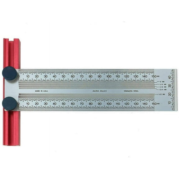 INCRA 150MM T-RULE - TO 1/4MM
