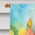 thumbnail image 2 of Freesias in Watercolor House Flag 28 in x 40 in, 2 of 7