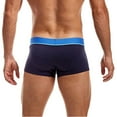 thumbnail image 2 of PEASKJP Men's Panties Big and Tall Men's ComfortSoft Underwear Boxers, Soft Knit Moisture-Wicking Jersey Boxers (Blue,L), 2 of 5