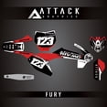 thumbnail image 2 of Attack Graphics Custom Fury Complete Bike Graphics Kit for GASGAS MC 65 2022, 2 of 3