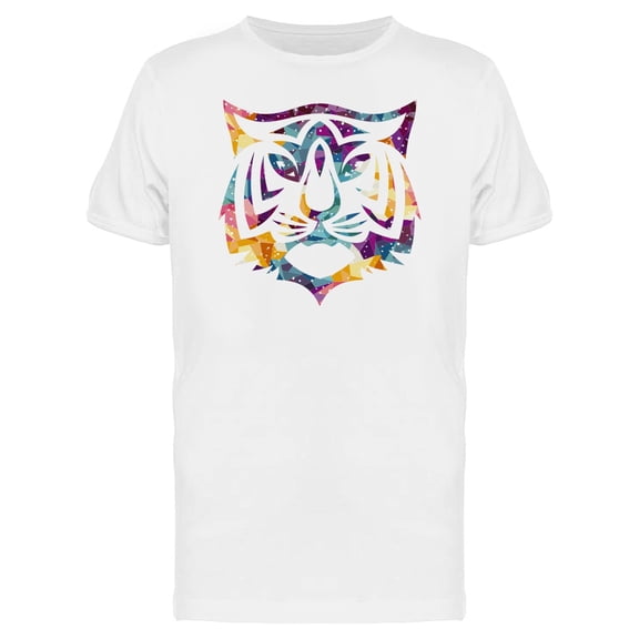 Menacing Galaxy Tiger T-Shirt Men -Image by Shutterstock, Male Medium