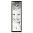 thumbnail image 2 of ArtToFrames 12x41 inch Black Panel With Silver Lip Picture Frame, Multi 12" x 41" Wood Poster Frame (WOM-5093) 1234, 2 of 7