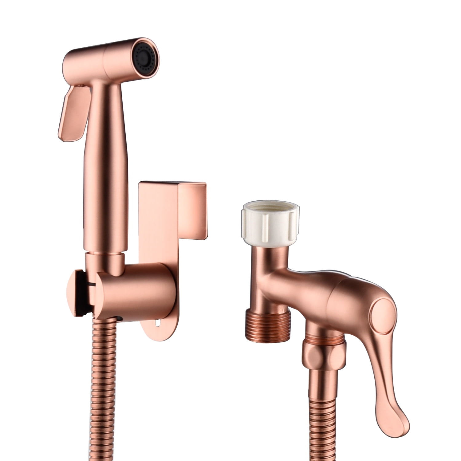 Bidet Sprayer for Toilet, Handheld Cloth Sprayer, Bathroom Sprayer Kit Spray Attachment with Hose, Stainless Steel Water Pressure for Bathing Pets, Feminine Hygiene