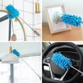 thumbnail image 4 of Microfiber Duster for Cleaning, Hand Washable Dusters with 2pcs Replaceable Microfiber Head, Extendable Pole, Detachable Cleaning Supplies for Office, Car, Window, Furniture, Ceiling Fan, 4 of 6