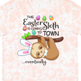 thumbnail image 4 of Inktastic Easter Sloth with Bunny Ears Funny T-Shirt, 4 of 5