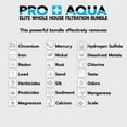 thumbnail image 5 of PRO+AQUA ELITE Whole House Well Water Filter System and Water Softener Bundle - Remove Iron, Sulfur, Sediment, and more, 5 of 8