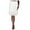 White, variant on Women’s Silk Base Skirt Inner Half with Lace Edge for -Penetration Light Leakage